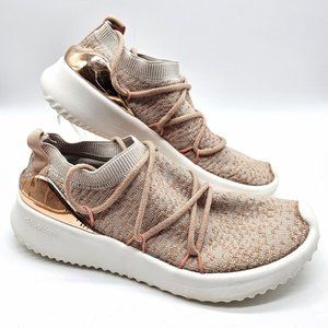 Adidas Cloud Foam Ultimamotion Pale Nude Lace Up Shoes Women's Size 7 EE9100